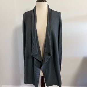 White House Black Market Open Draped Cardigan Sweater